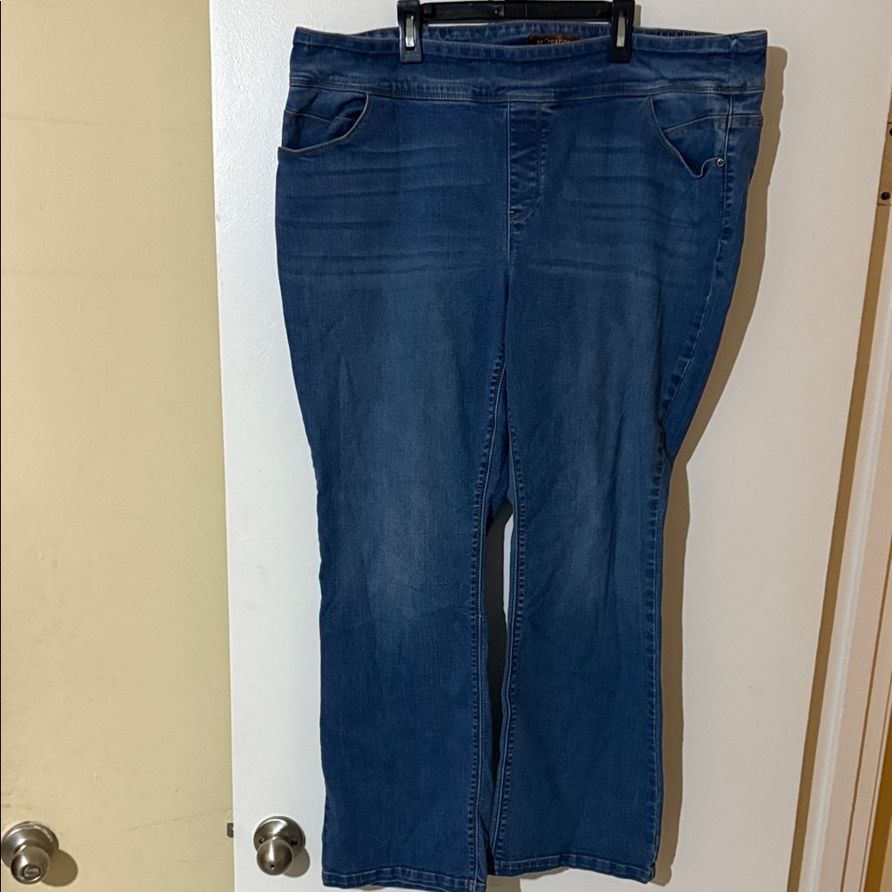 Denim Blue Straight Leg Women's Jeans